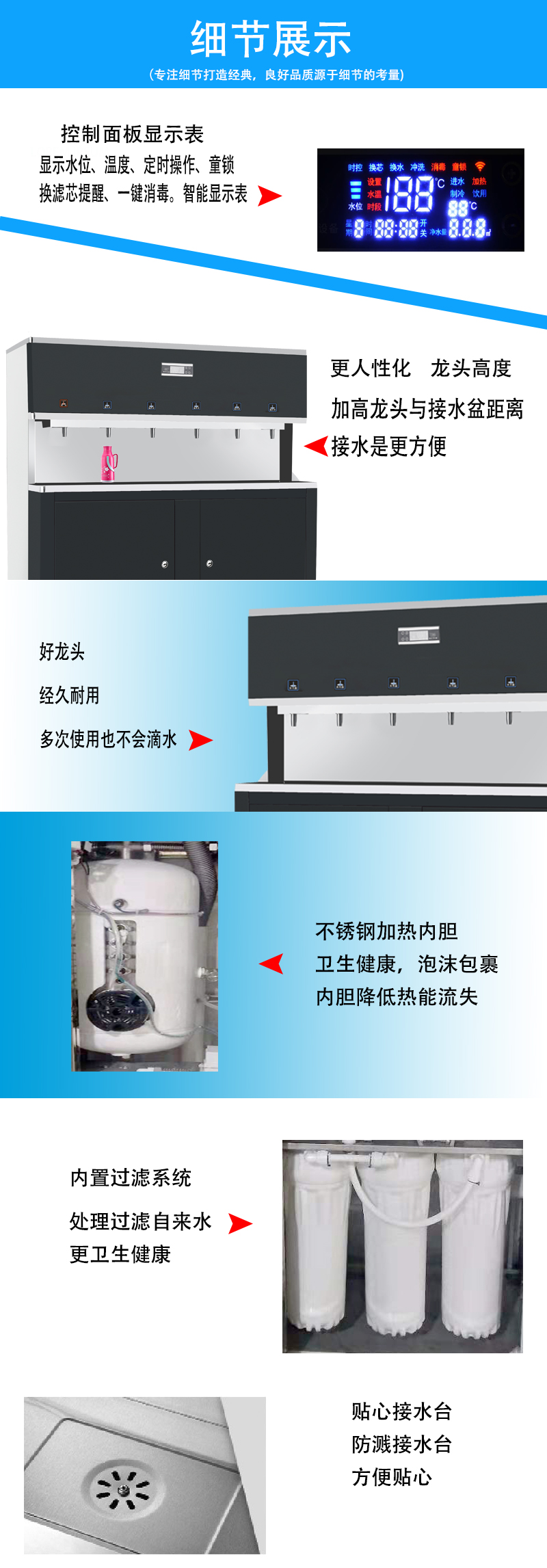 六龙头直饮水机