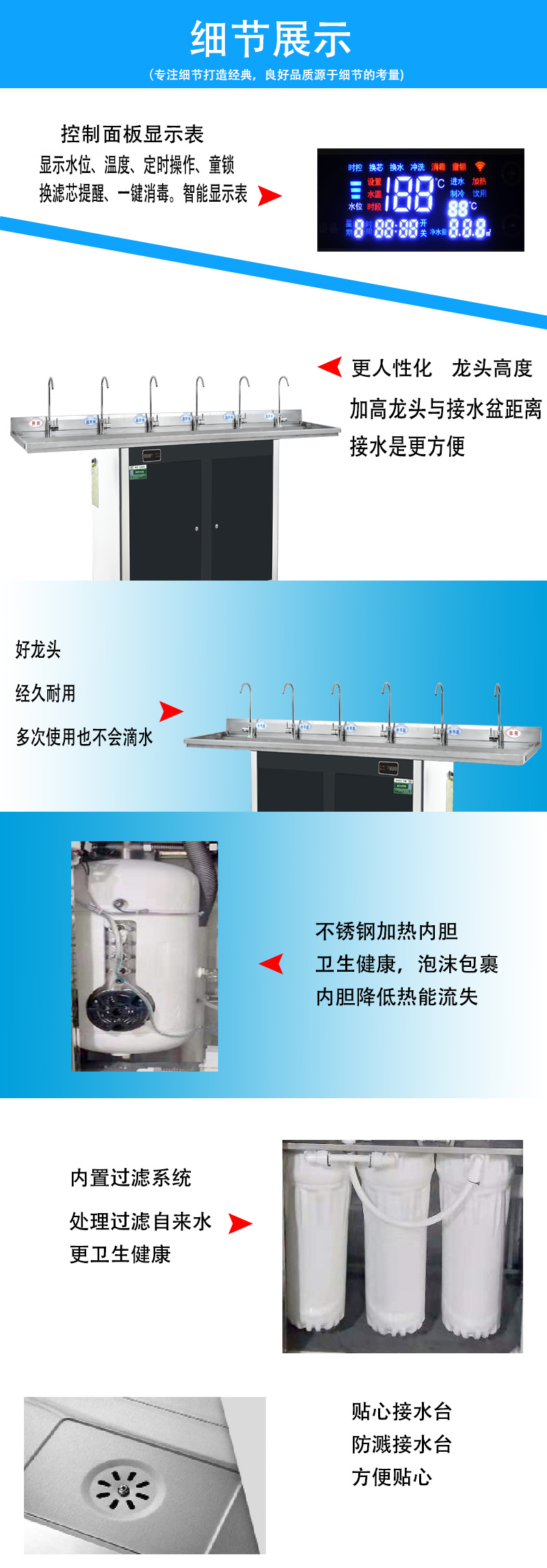 六龙头直饮水机